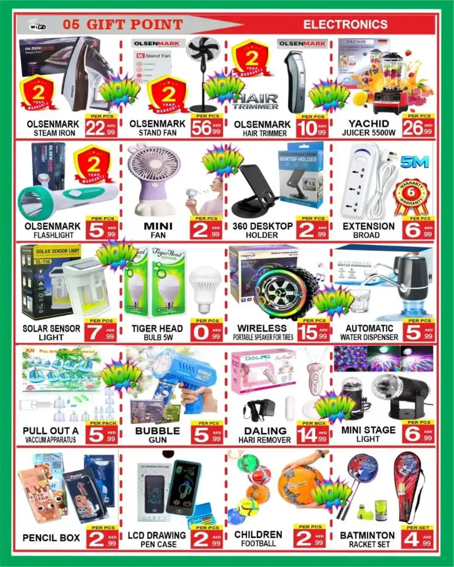 Beat The Heat In Gift Point Department Store Dubai