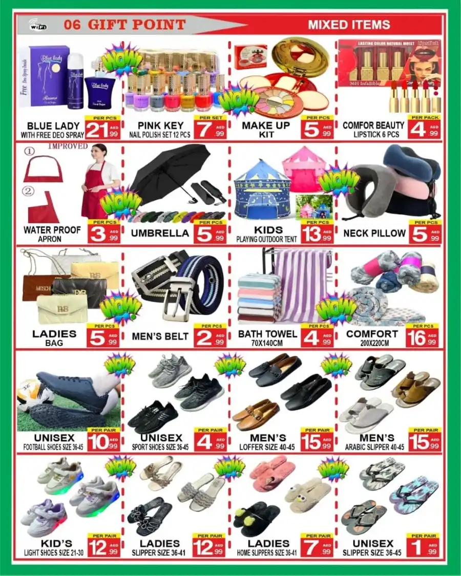 Beat The Heat In Gift Point Department Store Dubai
