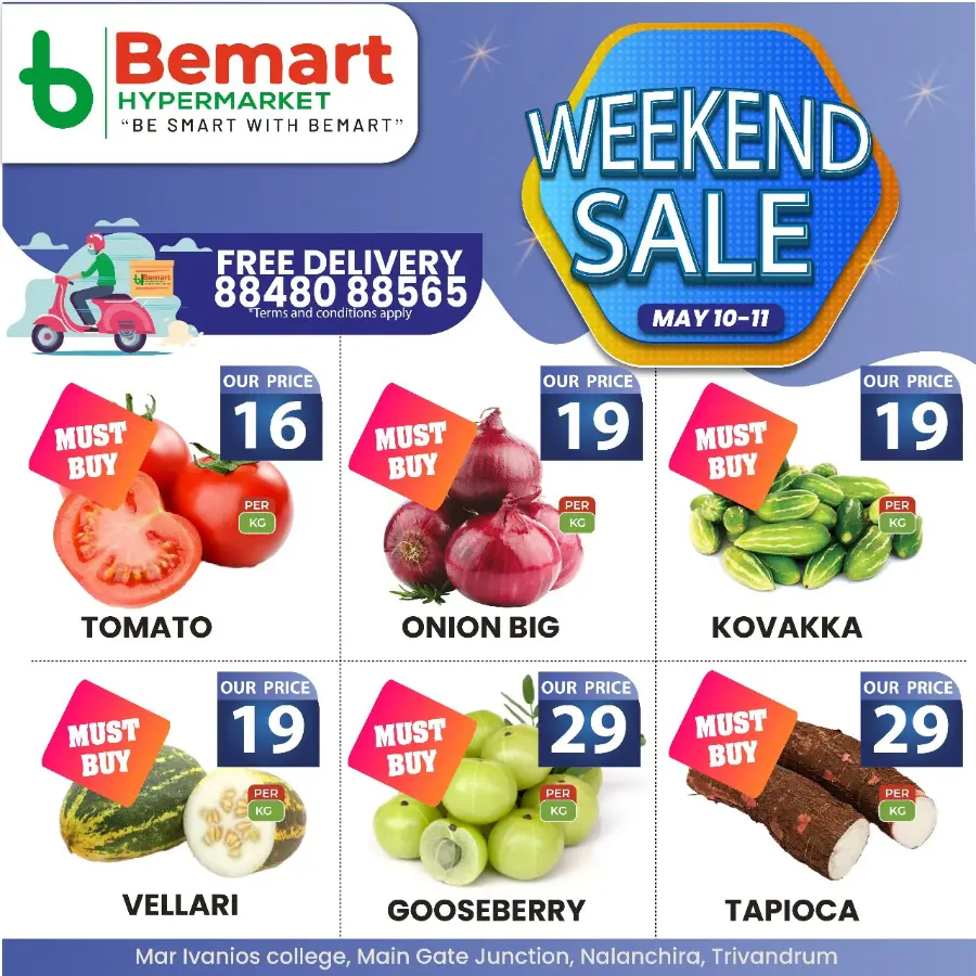 Weekend Big Sale In Bemart Hypermarket undefined
