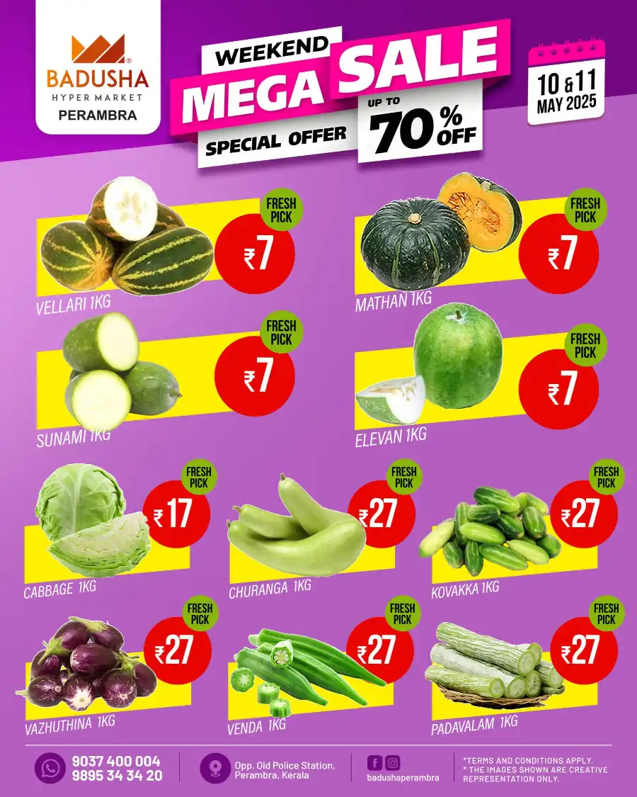 Weekend Mega Sale In Badusha Hypermarket undefined