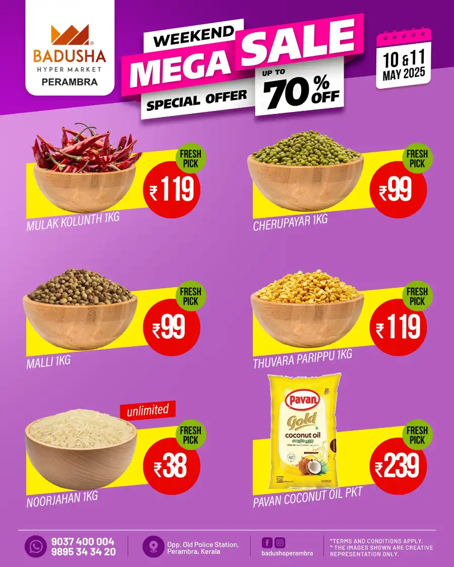 Weekend Mega Sale In Badusha Hypermarket undefined