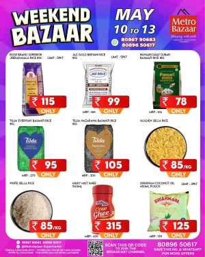 Weekend Bazaar In Metro Bazaar Kannur
