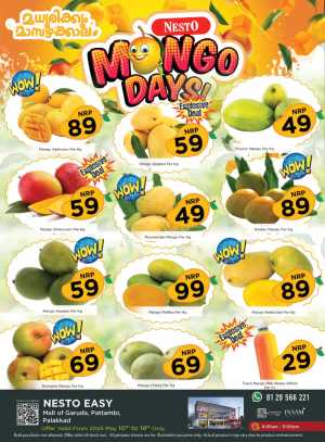 Mango Days In Nesto Easy Palakkad