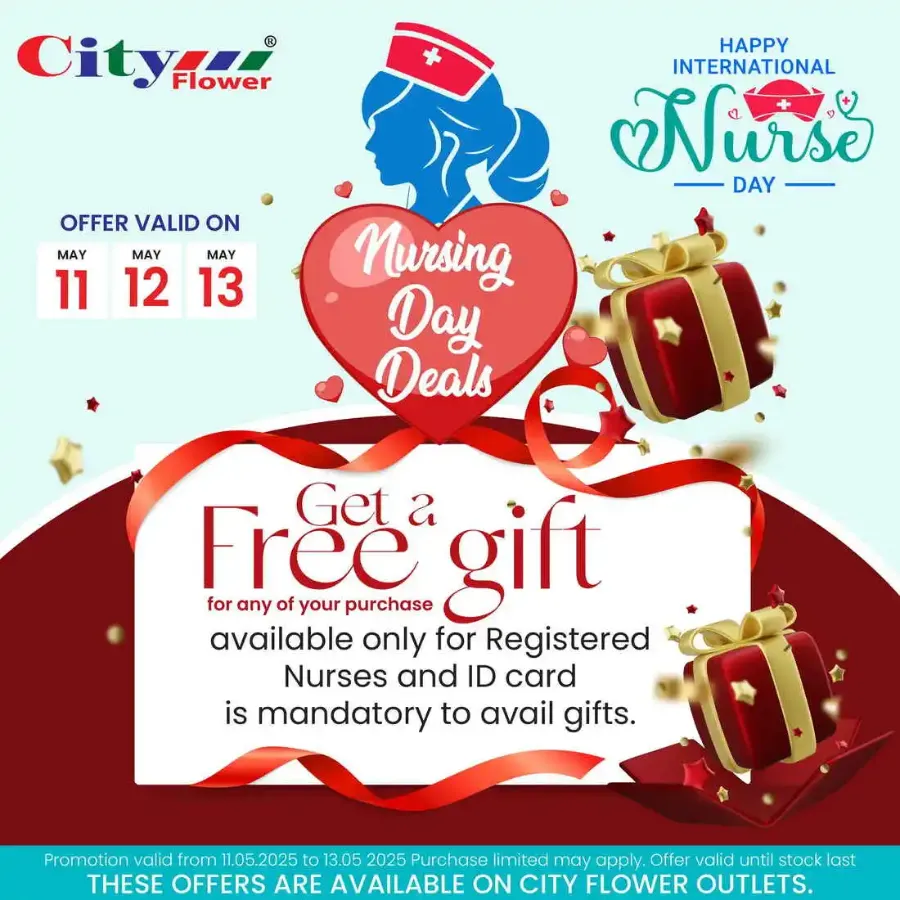 Nursing Day Deals In City flower Al Hasa