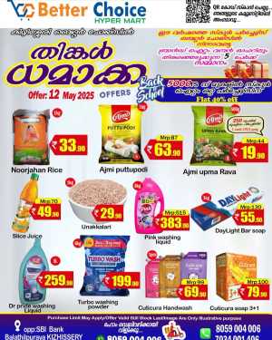 Monday Market In Better Choice Malappuram