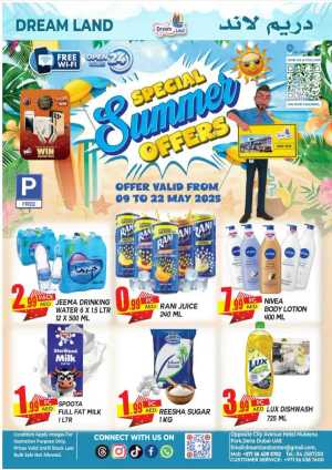 Special Summer Offers In Dream Land Center Dubai