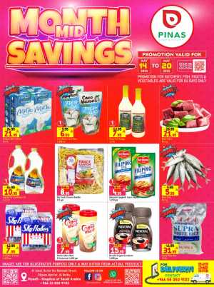 Month Mid Savings In Pinas Supermarket Riyadh