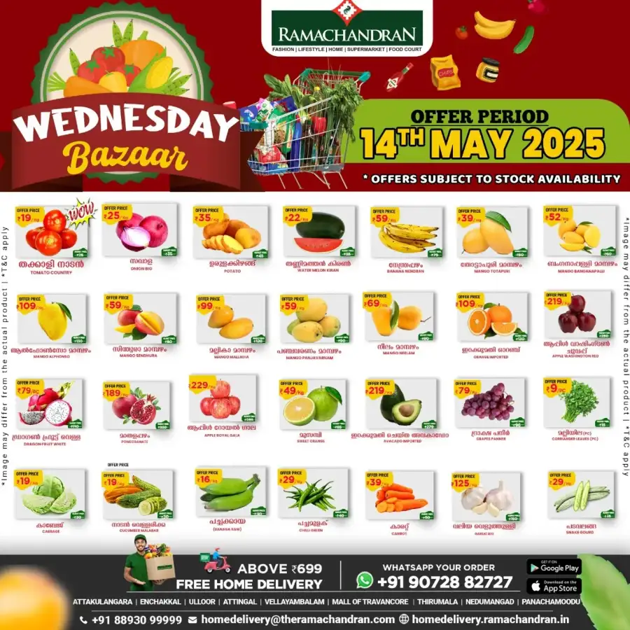 Wednesday Bazaar In Ramachandran Supermarket undefined