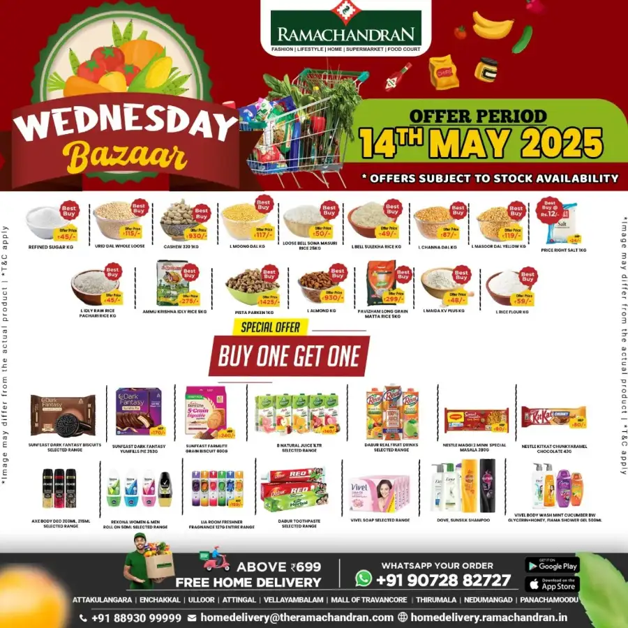 Wednesday Bazaar In Ramachandran Supermarket undefined