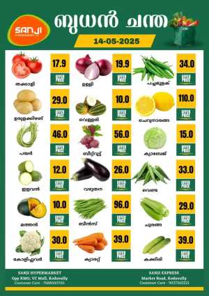 Wednesday Chanda In Sanji Hypermarket Calicut