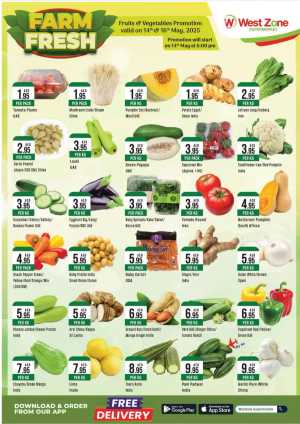 Farm Fresh Deals In West Zone Supermarket Dubai,Abu Dhabi,Sharjah / Ajman
