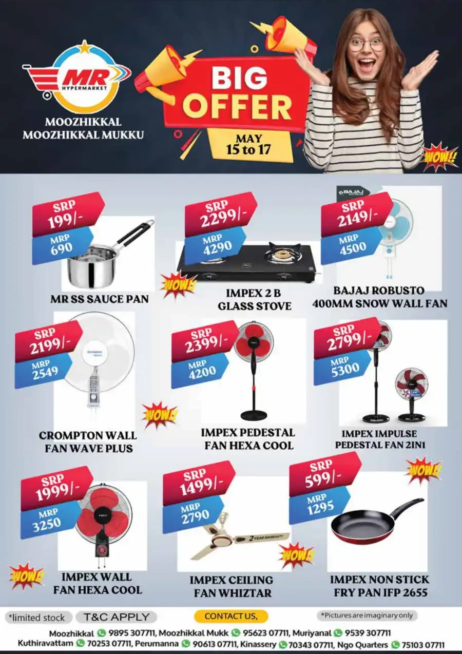 Special Offer In MR Hypermarket Calicut