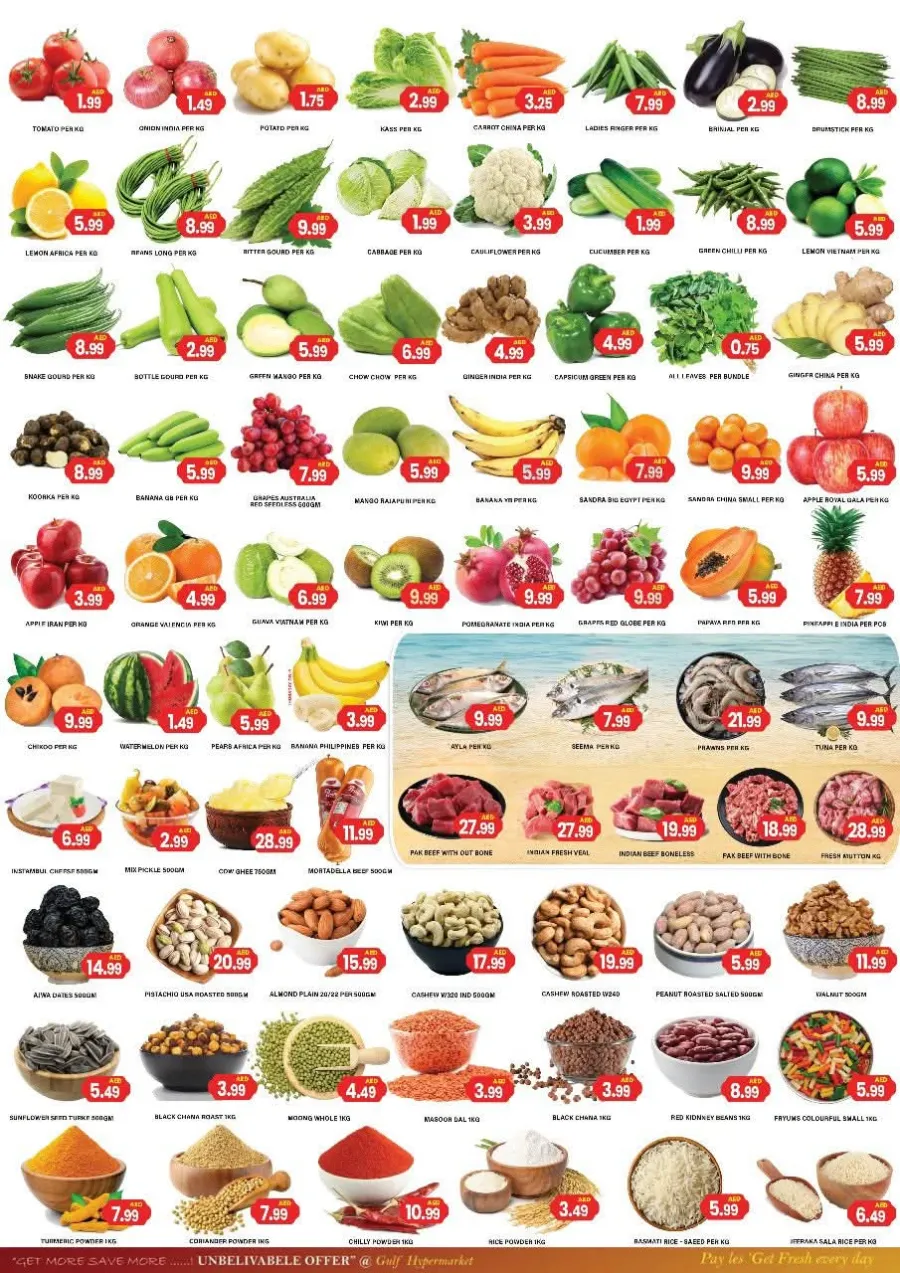 Summer Shopping Deals In Gulf Hypermarket Ras al Khaimah