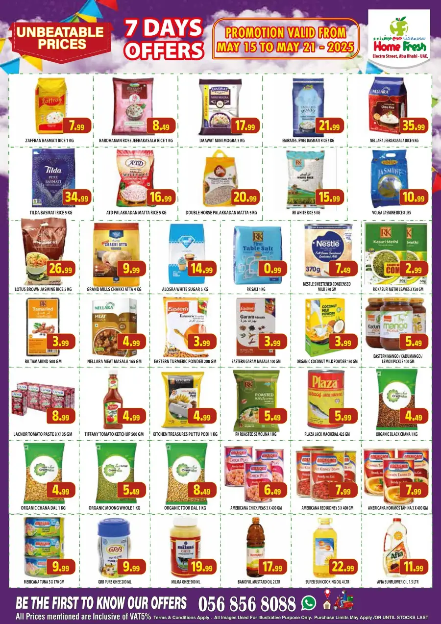 Weekend Price OFF In Home Fresh Abu Dhabi