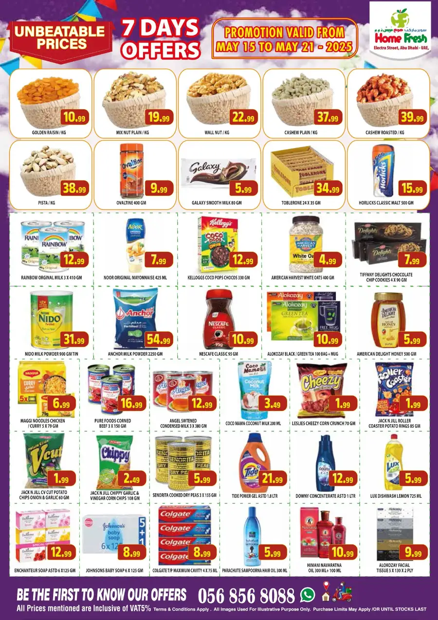 Weekend Price OFF In Home Fresh Abu Dhabi