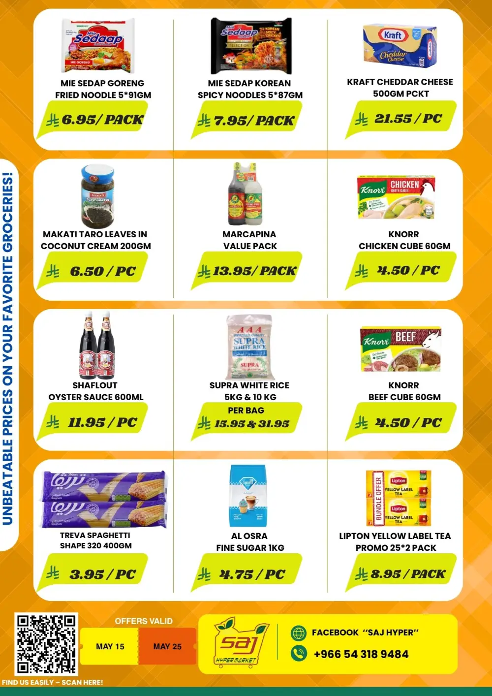 Weekly Best Offers In SAJ Hypermarket undefined