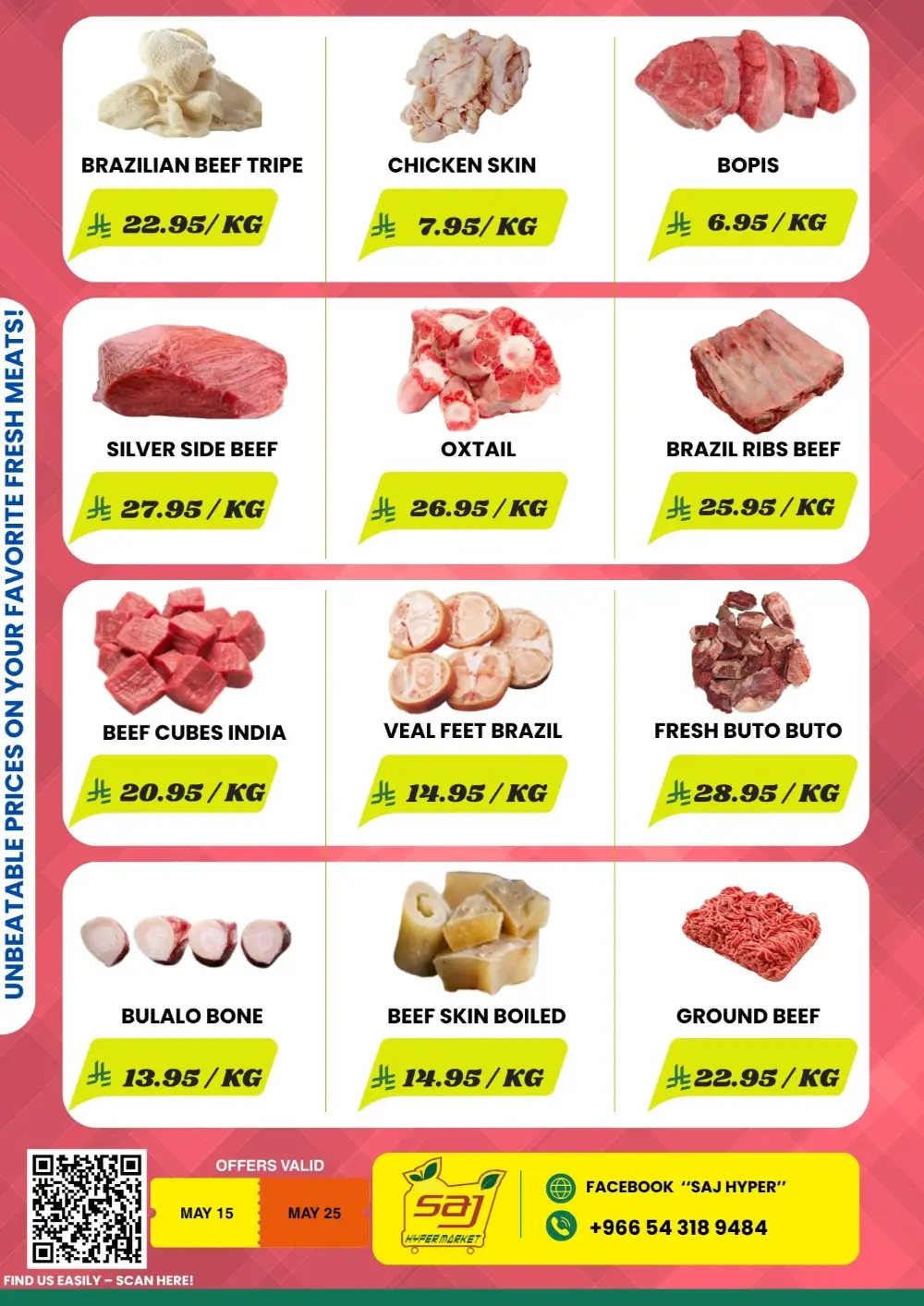 Weekly Best Offers In SAJ Hypermarket undefined