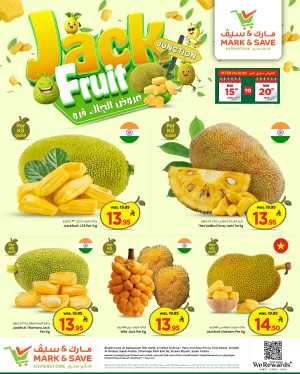 Jackfruit Fest In Mark & Save Riyadh,Al Hasa,Al Khobar