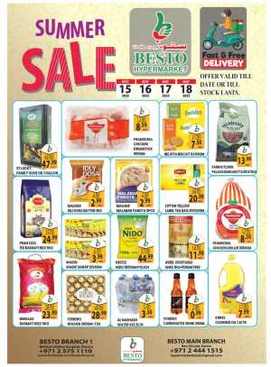Summer Sale In Besto Hypermarket Abu Dhabi