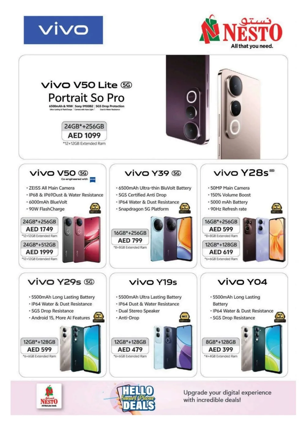 Smart Phone Deals In Nesto Hypermarket Dubai