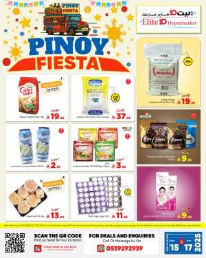 Pinoy Fiesta In Elite10 Hypermarket Riyadh