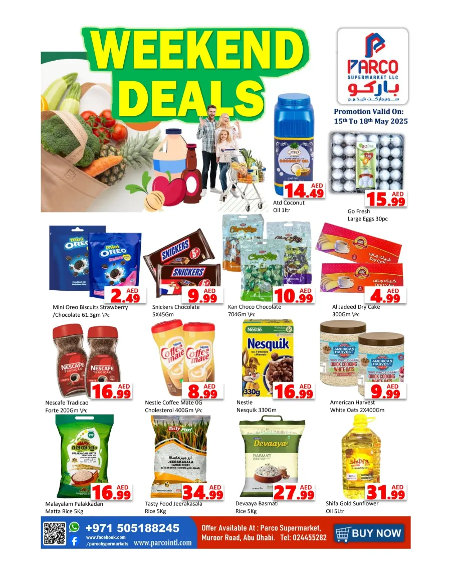Weekend Deals In PARCO Hypermarket Abu Dhabi
