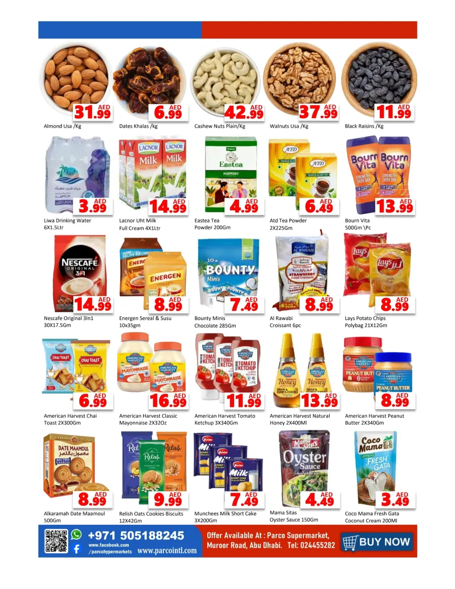 Weekend Deals In PARCO Hypermarket Abu Dhabi