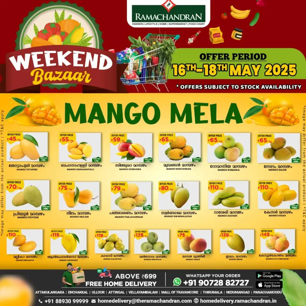 Weekend Bazaar In Ramachandran Supermarket undefined