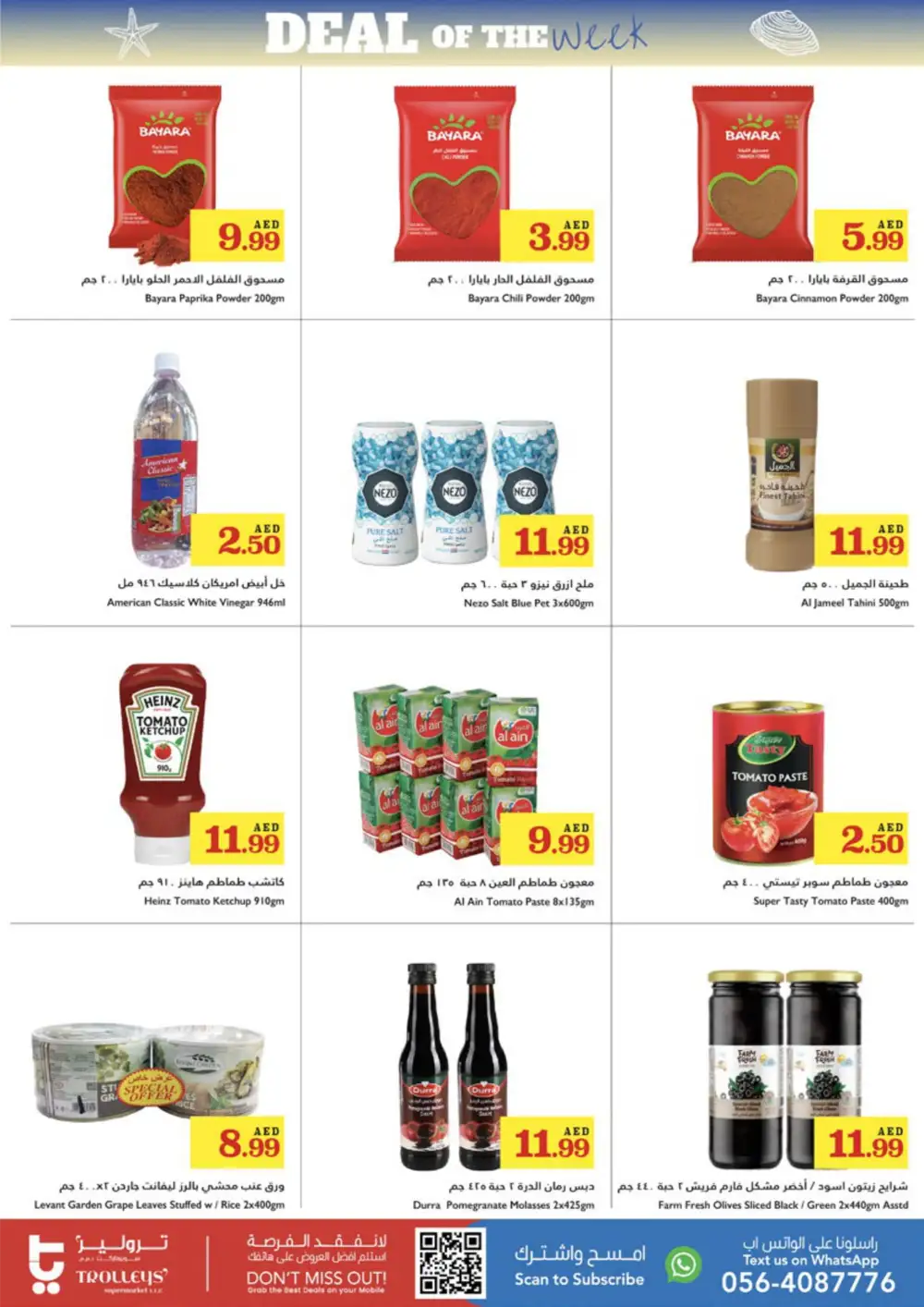 Deal of the Week In Trolleys Supermarket Sharjah / Ajman