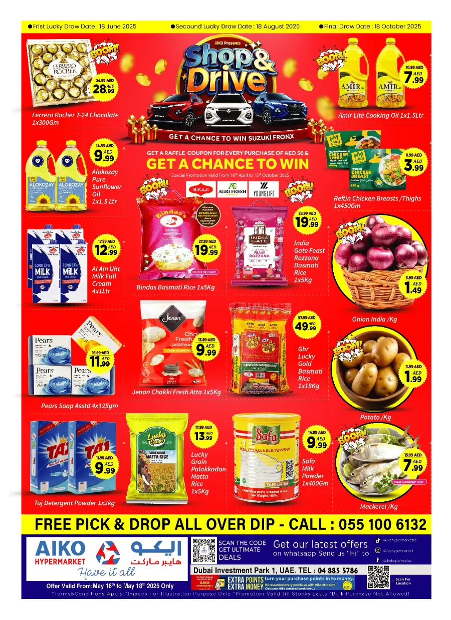 Weekend Super Deals In AIKO Hypermarket Dubai