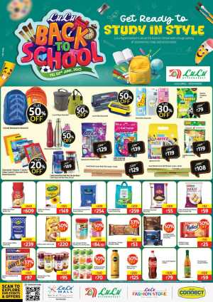 Back to School Sale – Up to 60% OFF! In Lulu Hypermarket Calicut