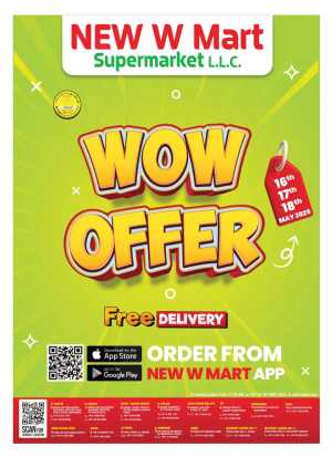 WOW Offers In New W Mart Dubai
