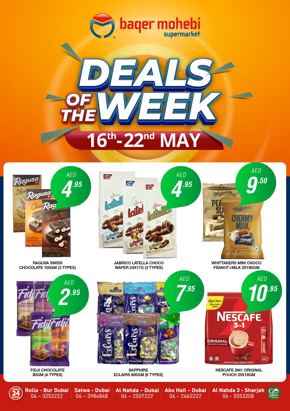 Deals of the Week In Baqer Mohebi Supermarket Sharjah / Ajman
