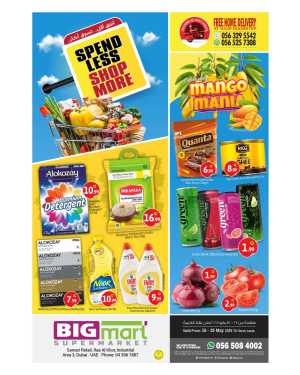 Spend Less, Shop More In BIG mart Dubai