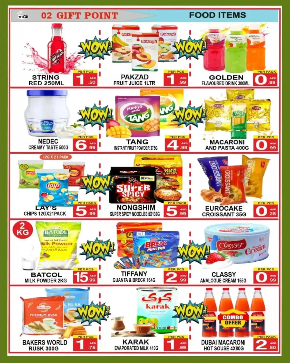 Hot Summer Deals In Gift Point Department Store Dubai