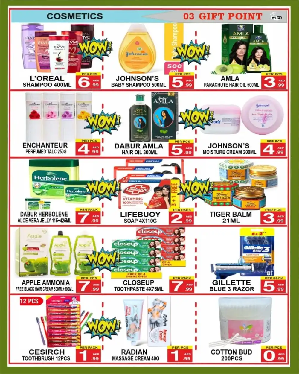 Hot Summer Deals In Gift Point Department Store Dubai