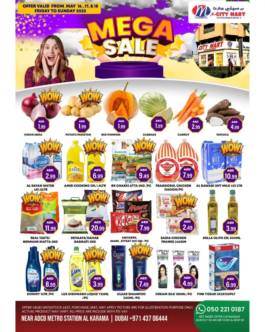 Mega Sale In M City Mart Dubai