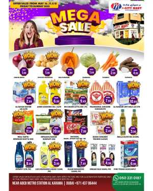Mega Sale In M City Mart Dubai