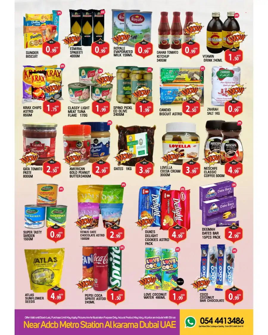 1 AED To 5.99 AED In Maxmart Dubai