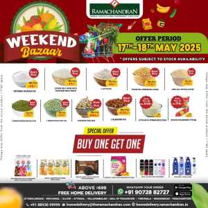 Groceries & Vegetables – Best Prices & Offers! In Ramachandran Supermarket Trivandrum