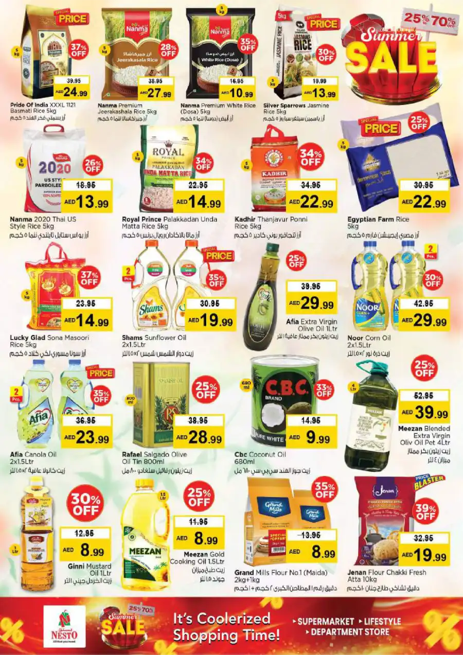 SUMMER SALE! Up to 70% OFF – Limited Time Offers In Nesto Hypermarket Al Ain