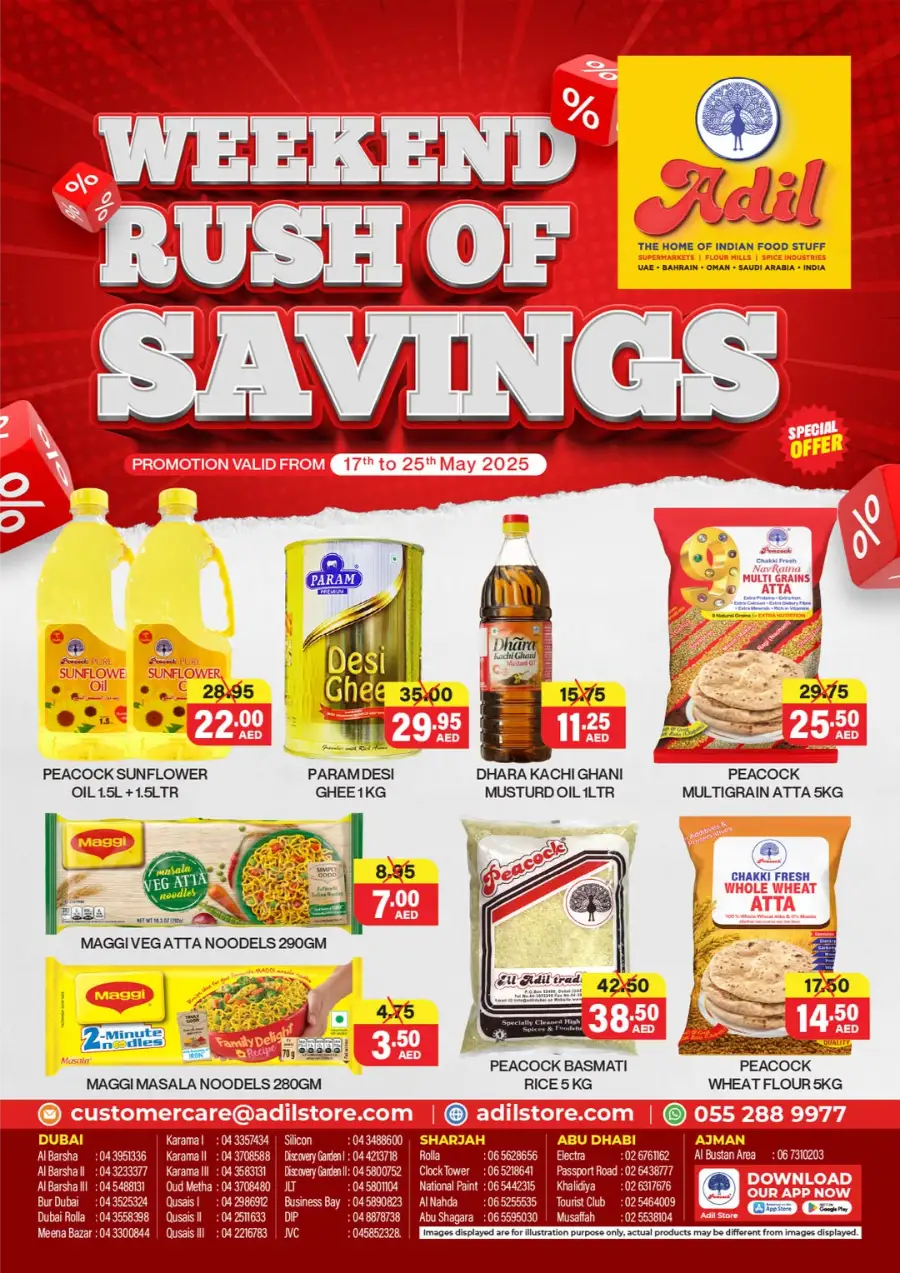 Weekend Rush of Savings In Al Adil Supermarket Dubai