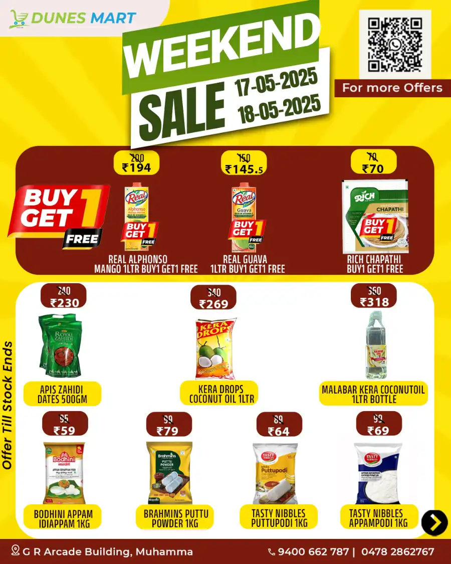 Weekend Sale: Exclusive Deals - Shop Now In Dunes Mart Alappuzha