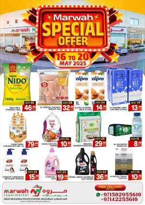 Special Offer - Save More Today! In Marwah Hypermarket Sharjah / Ajman