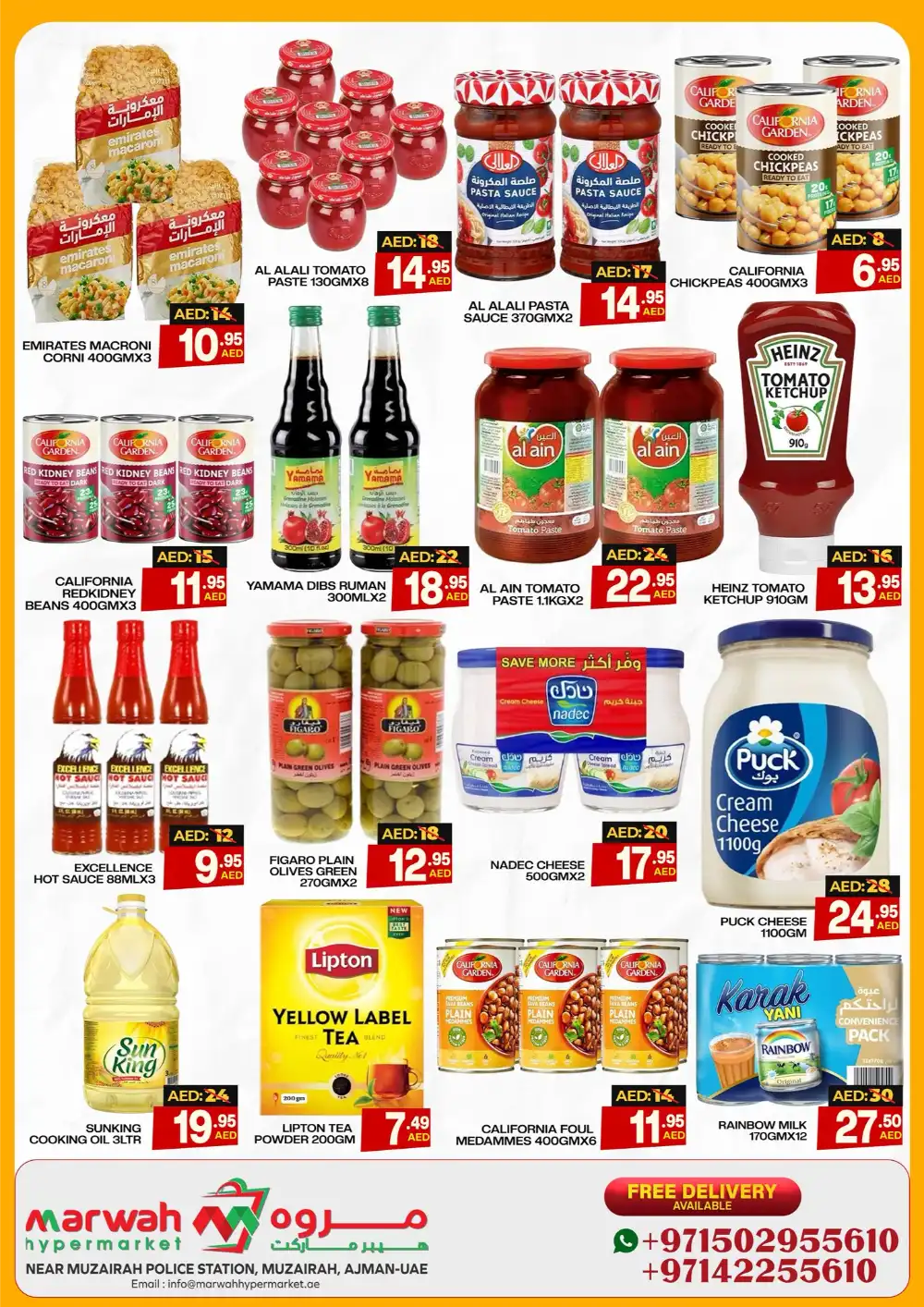 Special Offer - Save More Today! In Marwah Hypermarket Sharjah / Ajman