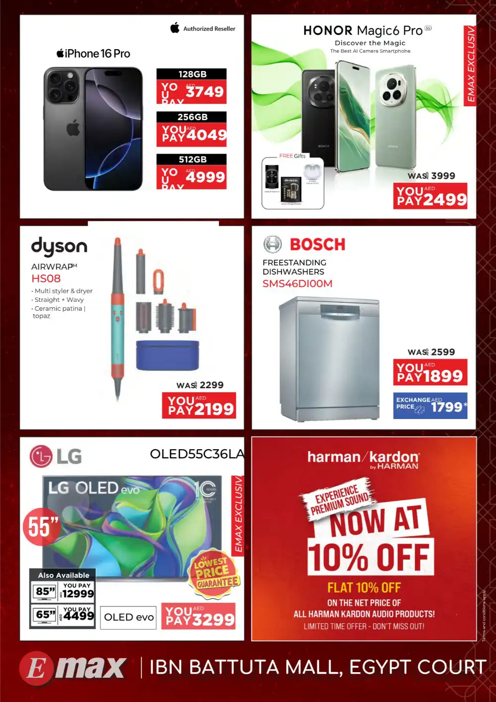 Grand Opening Deals! Up to 50% OFF In Emax Dubai