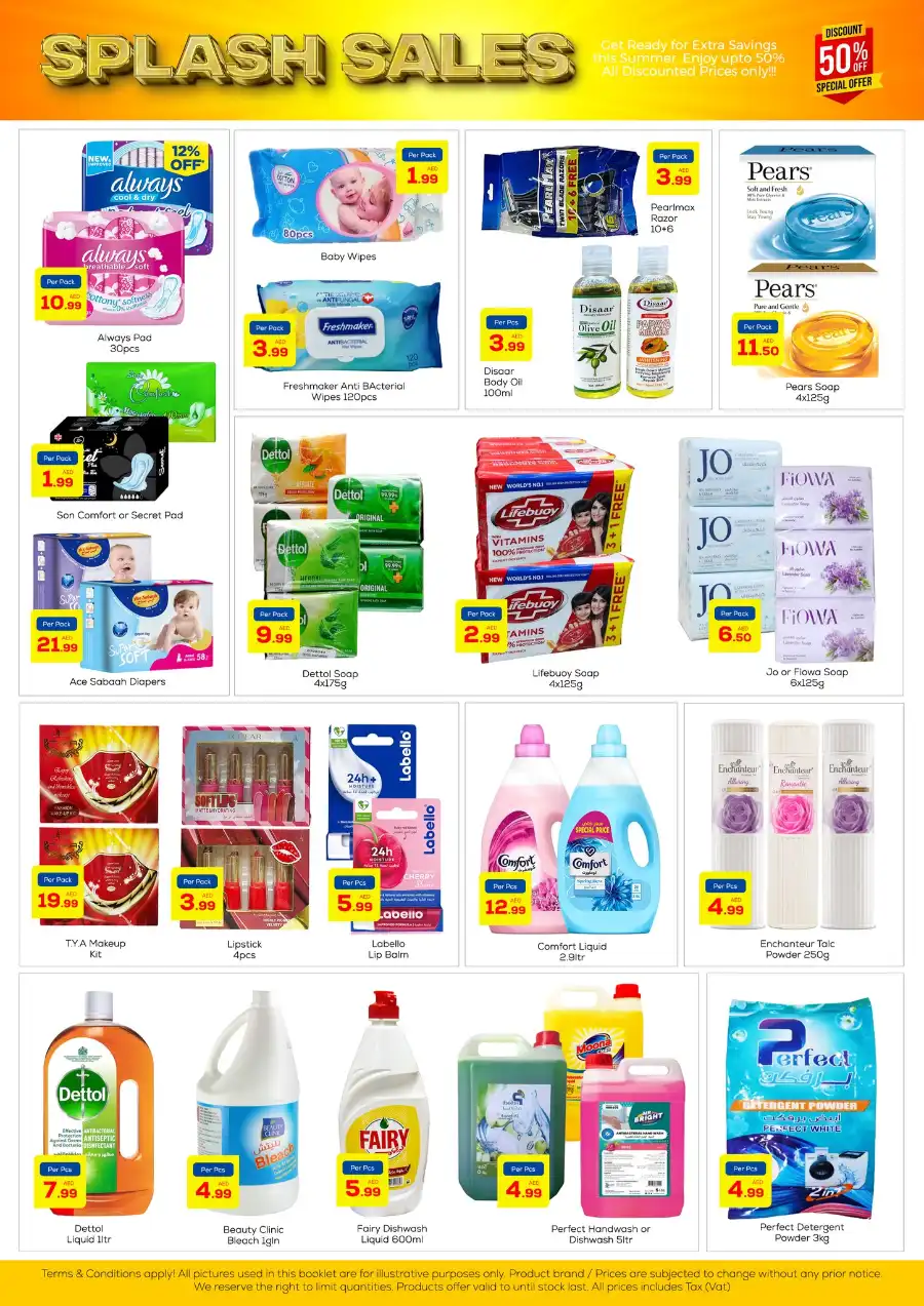 Summer Splash Sale In Night to Night Dubai