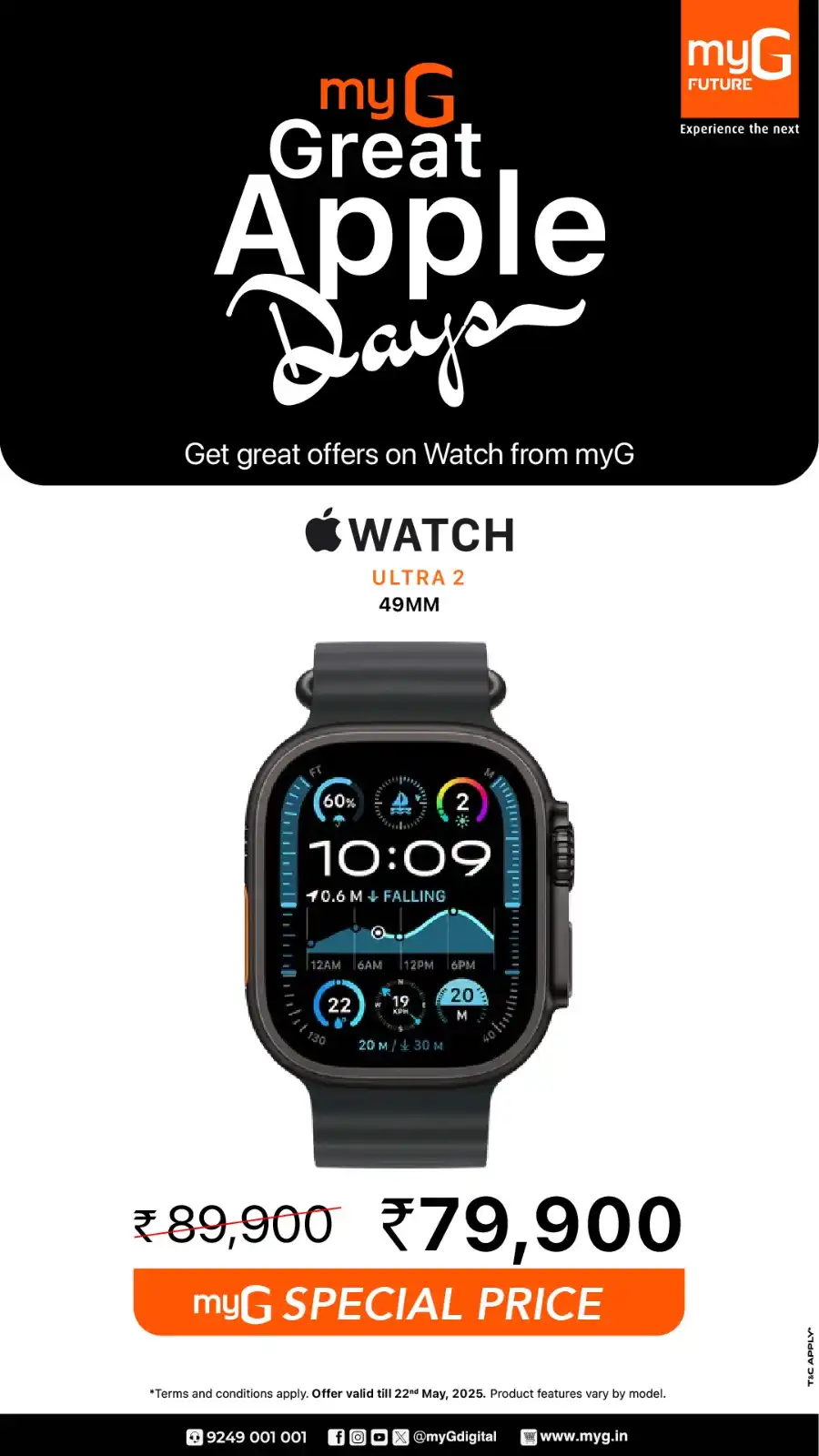 Great Apple Days – iPhones, MacBooks & More on Sale! In myG Future Palakkad