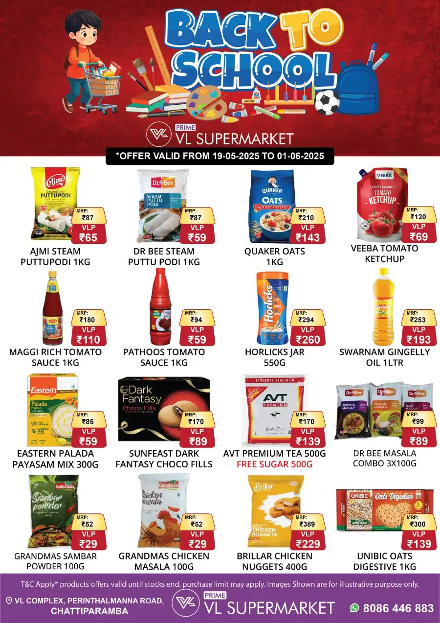 Back to School Sale In VL Supermarket undefined