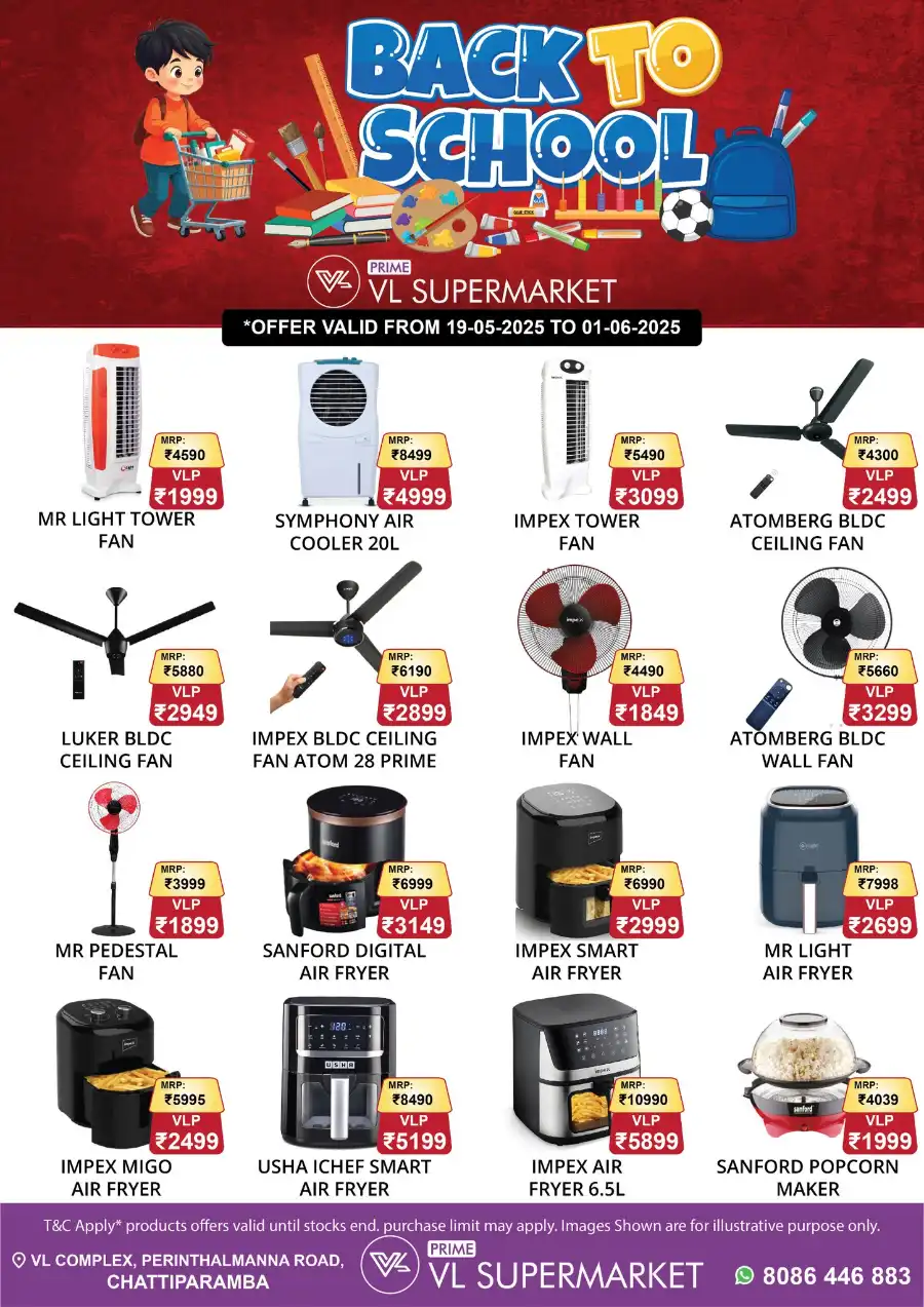 Back to School Sale In VL Supermarket undefined